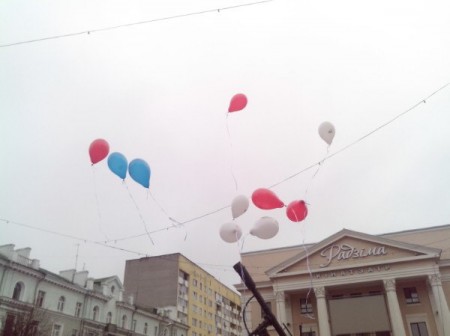 МХД Могилева провели акцию против войны, насилия и терроризма (фото)