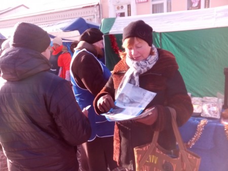 Бабруйск: правацэнтрысты разам правялі акцыю супраць расейскай авіябазы (фота)
