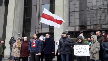 На Паўла Севярынца склалі пратакол за ўдзел у прадпрымальніцкай акцыі