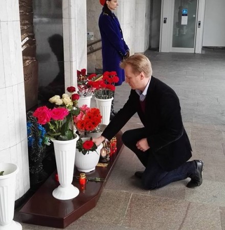 Руководство БХД почтило память жертв теракта в Минском метро (фото)