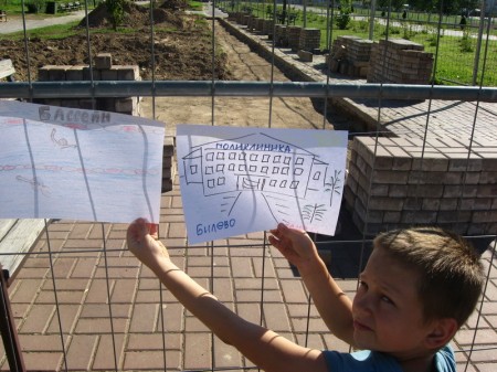 В витебском Билево прошел пикет детских мечтаний (фото)
