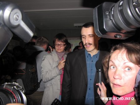 Pavel Sievarynets was sentenced 3 years of forced labour camp (Photo and Video)