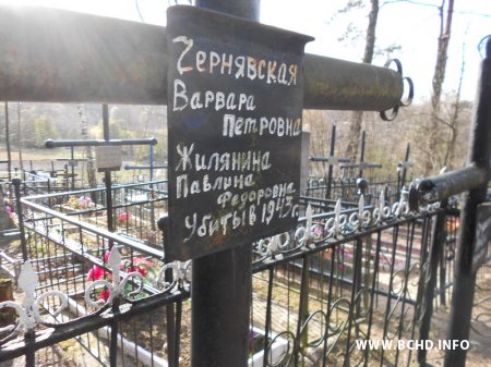 Сябры БХД даглядаюць могілкі ахвяр нацызму ў Лагойскім раёне