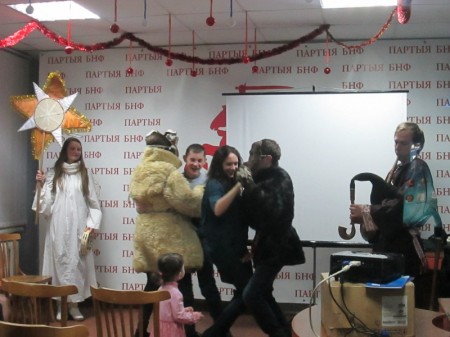 В Минске прошла рождественская вечеринка БХД (фото)