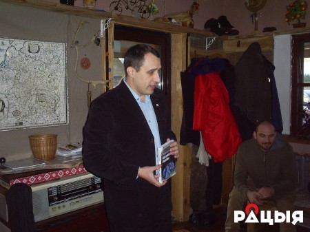 Павел Северинец с “Беларускай глыбінёй” в Лидском районе
