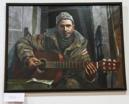 В украинском посольстве выставили портреты Алеся Черкашина