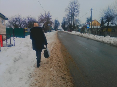 В Орше нет денег на оборудование тротуаров (фото)