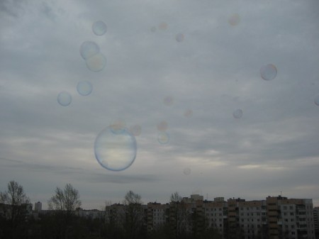 В Витебске запустили "Пузыри белорусской стабильности" (фото)