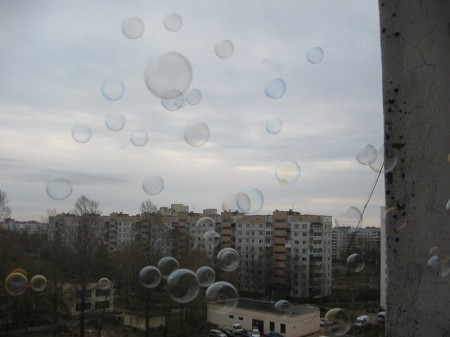 В Витебске запустили "Пузыри белорусской стабильности" (фото)