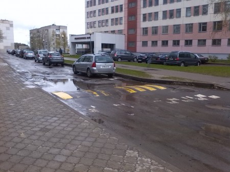 В Могилеве требуют от властей обратить внимание на состояние дорог (фото)