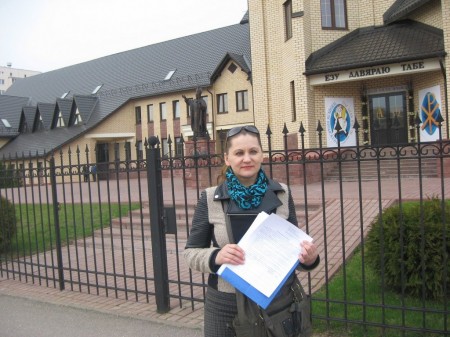 Член БХД пригласила к активному участию в кампании "В защиту жизни" христиан Витебска