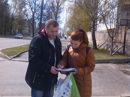 В Могилеве собрали 400 подписей за улучшение качества медицинского обслуживания (фото)