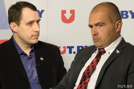 Северинец победил Гайдукевича в "Дуэли" на TUT.by: 67,7% против 32,3%