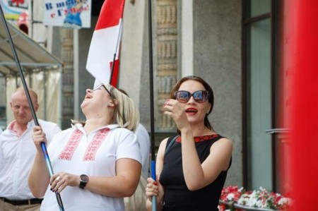 Правоцентристы провели пикет независимости в Минске (фото)