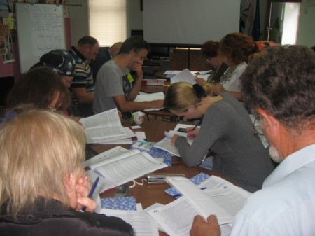 На тренинге в Витебске подготовили 30 наблюдателей по Чкаловскому округу № 18 (фото)