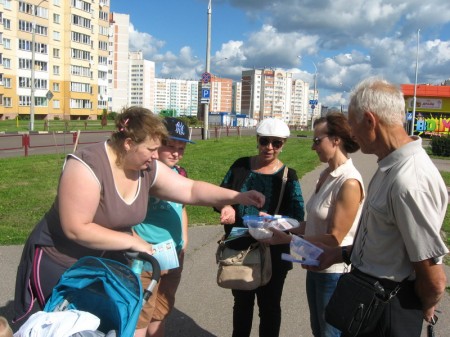На пікеце за незалежнасць у Віцебску грамадзяне абралі перамены (фота)