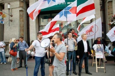 10 сентября, суббота, в 14.30 - большой правоцентристский пикет около гостиницы "Минск"