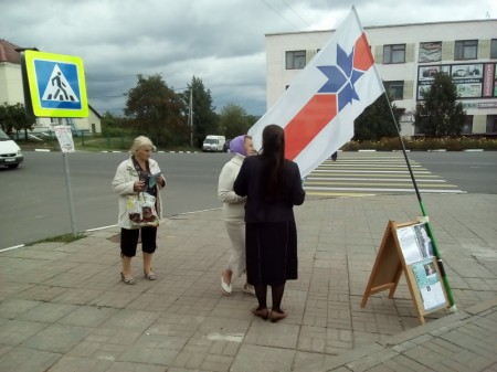 ЦИК и прокуратура не захотели разбираться с незаконными плакатами председателя Кричевского райсовета (фото)
