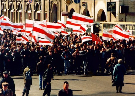 Оргком празднования Дня Воли подтвердил маршрут в центр и митинг на Октябрьской площади