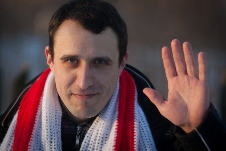 На акции возле КГБ задержан Павел Северинец