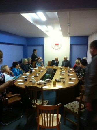 В Могилёве активисты БХД провели встречу с ветеранами спорта