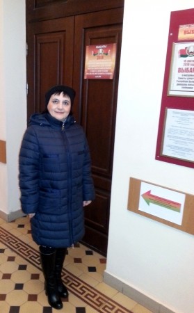 Ірына Захарава падала дакументы на рэгістрацыю кандыдатам ў Віцебскі гарсавет