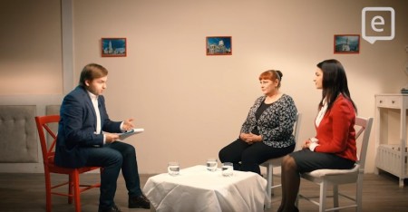 Дыскусія Алены Янушкоўскай і Алены Луцковіч (відэа)