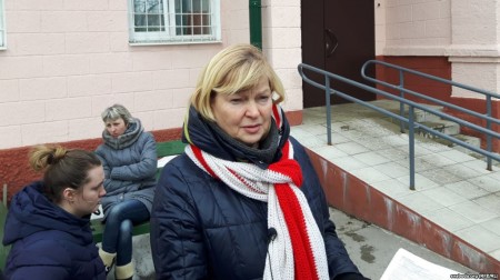 Таісію Кабанчук не пусьцілі на #БНР100 у Менск, арыштавалі, а цяпер і аштрафавалі